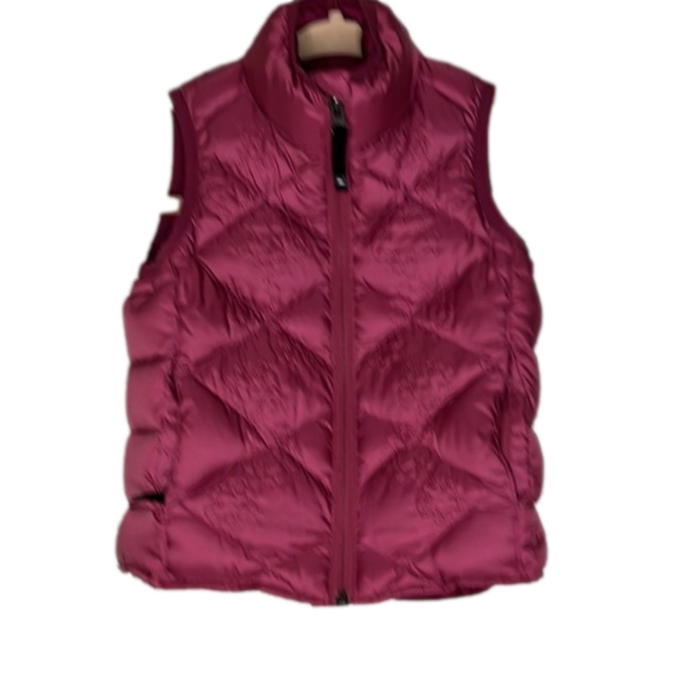 Rei Girls vest XXS (4-5)  pink color with embroidered flowers, good condition